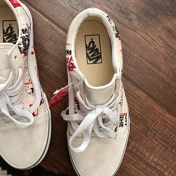 NEW Vans Old Skool Packing Tape Blncdblnc/True White WMNS sneakers - Picture 4 of 8